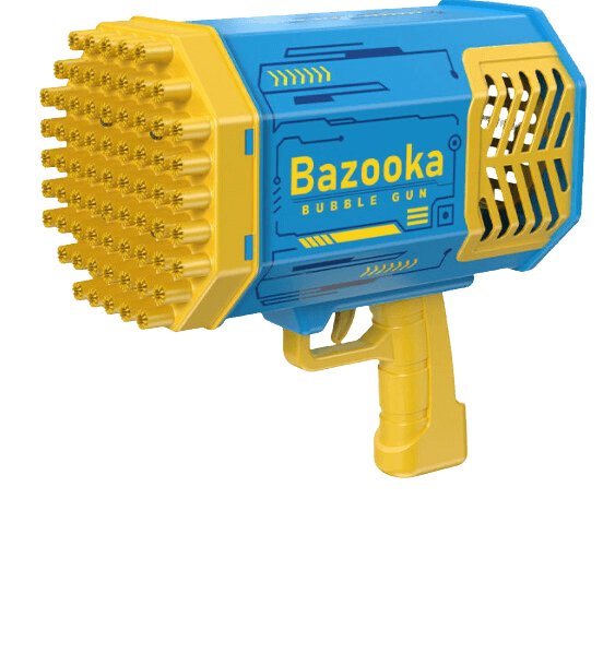 Bazooka MegaBlaster | Automatische Seifen Blasen Knarre mit Licht - KIIRA General Store