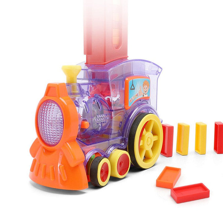 DominoTrain | Automatischer Domino Spielzeug Zug für Babies und Klein Kinder - KIIRA General Store