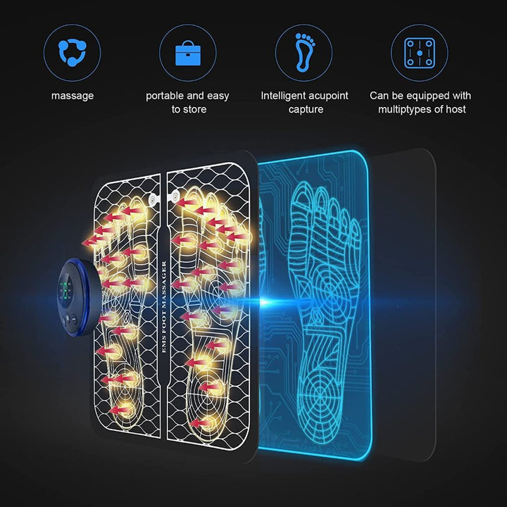 FootPad | Massage Matte EMS Infrarot Physiotherapie - KIIRA General Store