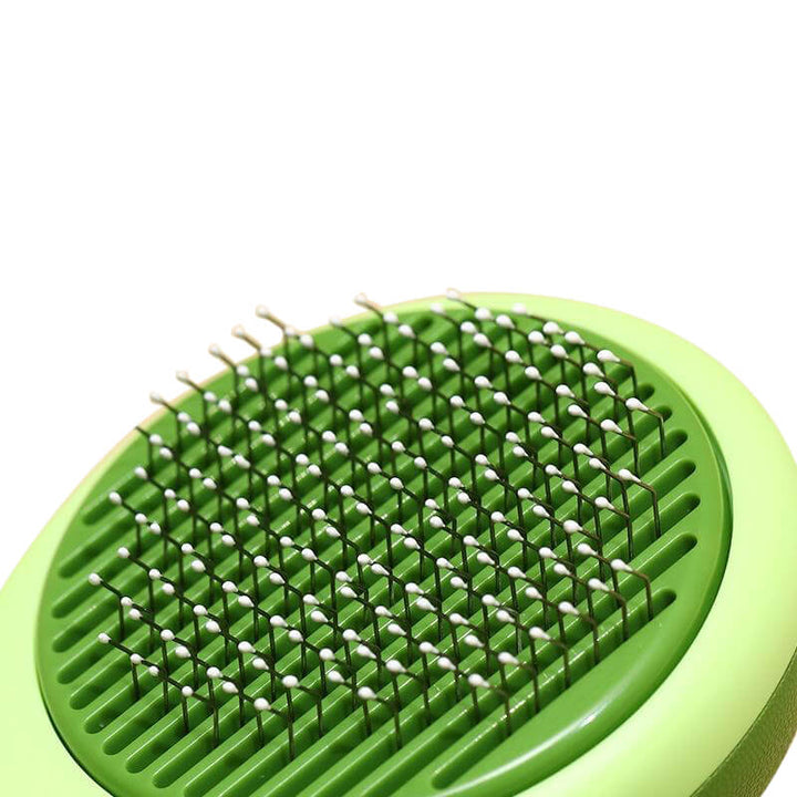 PetBrush | 2 in 1 Katzen Hunde Haar Massage Bürste Avocado - KIIRA General Store