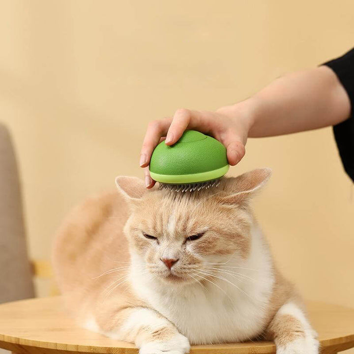 PetBrush | 2 in 1 Katzen Hunde Haar Massage Bürste Avocado - KIIRA General Store