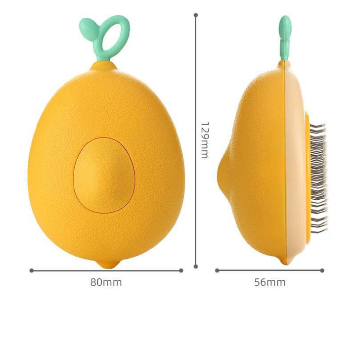 PetBrush | 2 in 1 Katzen Hunde Haar Massage Bürste Avocado - KIIRA General Store