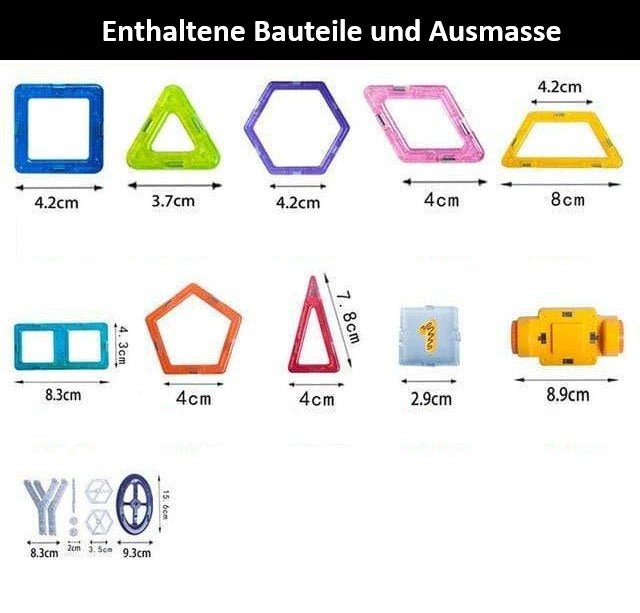 StickyMagnet | Magnetische Bauteile für Kinder - KIIRA General Store